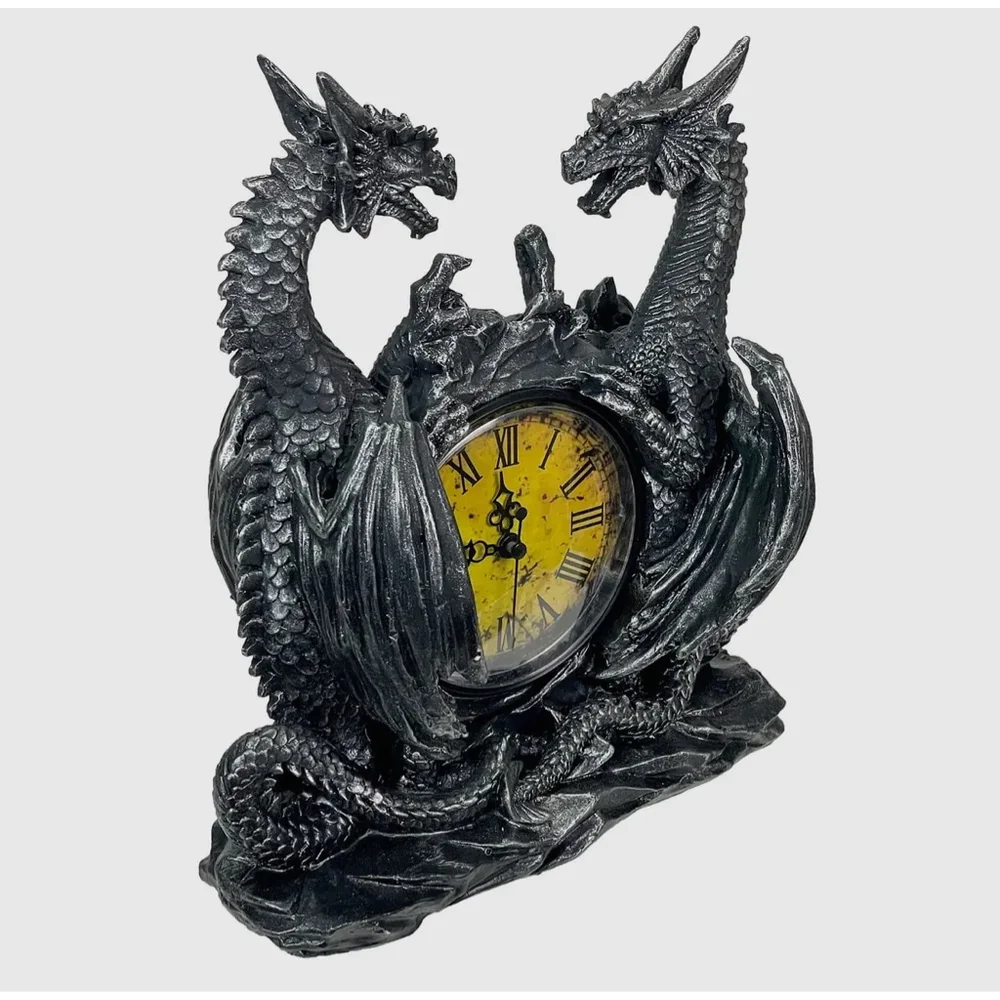 Dragon Desk Mantel Clock